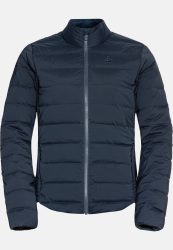 Odlo Ascent N-Thermic Hybrid Isolationsjacke für Damen - Casual Comfort - blau, XS