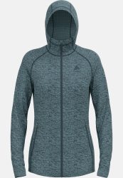 Odlo Tencia Hoodie Full-Zip für Damen - Wandern - blau, S