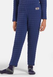 Odlo Quilted Base Layer Tights für Kinder - Ski & Snow, Casual Comfort - lila, 152