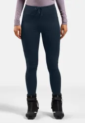 Odlo Zeroweight Pro Windproof Warm Langlauftights für Damen - Skilanglauf - blau, L