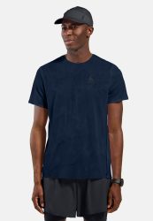 Odlo Zeroweight Engineered Chill-Tec Lauf-T-Shirt für Herren - Training, Running - marineblau, XL