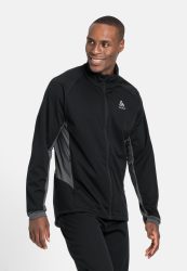 Odlo Brensholmen Langlaufjacke für Herren - Skilanglauf - schwarz, S