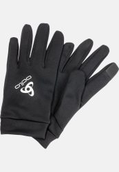 Odlo Stretchfleece Liner E-Tip Handschuhe - Wandern, Ski & Snow - schwarz, XS
