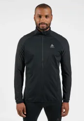 Odlo Zeroweight Warm Hybrid Laufjacke für Herren - Training, Running - schwarz, S