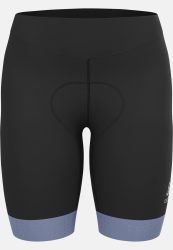Odlo Zeroweight Kurze Radtights für Damen - Radsport - schwarz, XS
