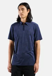 Odlo Ascent Chilltec Poloshirt für Herren - Wandern - blau, XL