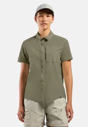 Odlo Essential Kurzarmhemd für Damen - Wandern - grün, L