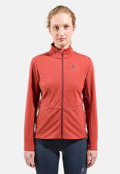 Odlo Markenes Langlaufjacke für Damen - Skilanglauf - rot, XS