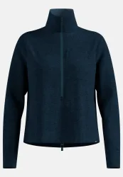 Odlo Grid Fleece Mid Layer Half-Zip für Damen - Wandern, Ski & Snow - marineblau, M