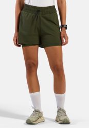 Odlo Zeroweight 3 Inch 2-In-1 Laufshorts für Damen - Training, Running - grün, XS