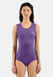 Odlo Merino 160 Base Layer Tank für Damen - Wandern, Radsport - lila, XS