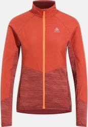 Odlo Essential Insulator Hybrid Laufjacke für Damen - Running - rot, S