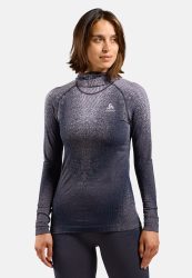 Odlo Blackcomb Base Layer mit Gesichtsmaske für Damen - Skilanglauf, Ski & Snow - lila, M