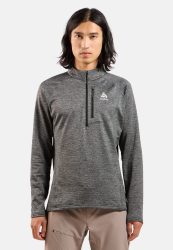 Odlo Tencia Mid Layer Half-Zip für Herren - Wandern, Ski & Snow - grau, S