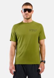 Odlo Herren Essential Print Crew T-Shirt