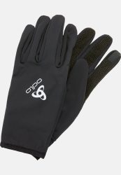 Odlo Ceramiwarm Grip Handschuhe - Radsport, Running - schwarz, M