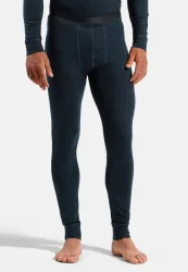 Odlo Merino 200 80th Anniversary Base Layer Tights für Herren - Wandern, Ski & Snow - marineblau, XL