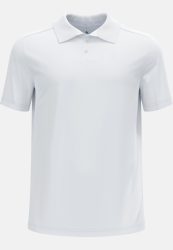 Odlo F-Dry Poloshirt für Herren - Wandern, Casual Comfort - weiss, S