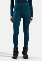 Odlo Essential Warm Tights für Damen - Skilanglauf - marineblau, S