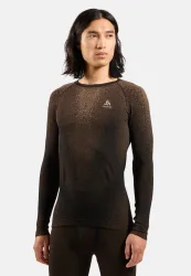 Odlo Blackcomb Base Layer Shirt für Herren - Skilanglauf, Ski & Snow - maron, XXL