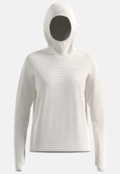 Odlo Essential Thermal Lauf-Hoodie für Damen - Trail Running, Running - grau, S