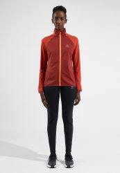 Odlo Zeroweight Warm Hybrid Laufjacke für Damen - Running - rot, S