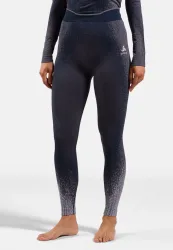 Odlo Blackcomb Base Layer Tights für Damen - Skilanglauf, Ski & Snow - lila, S