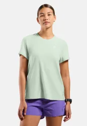 Odlo Zeroweight Chill-Tec Lauf-T-Shirt für Damen - Training, Running - grün, XL