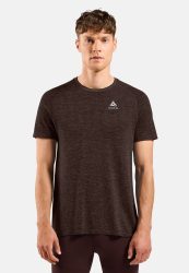 Odlo Essential Seamless Lauf-T-Shirt für Herren - Training, Running - maron, XXL