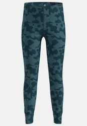 Odlo Active Warm Graphic Base Layer Tights für Kinder - Wandern, Ski & Snow - blau, 92