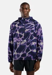 Odlo Zeroweight Print Laufjacke für Herren - Running - lila, XL