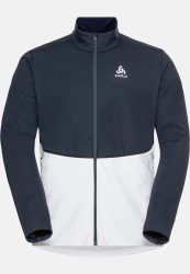 Odlo Markenes Langlaufjacke für Herren - Skilanglauf - blau, L