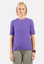 Odlo Explorer Cargo Radshirt für Damen - Gravel, Radsport - lila, L