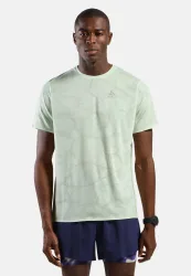 Odlo Zeroweight Engineered Chill-Tec Lauf-T-Shirt für Herren - Training, Running - grün, XXL