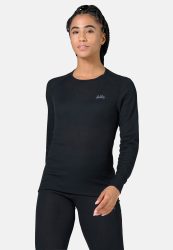 Odlo Active Warm Eco Uni Heritage Base Layer Set für Damen - Wandern, Ski & Snow - schwarz, XS