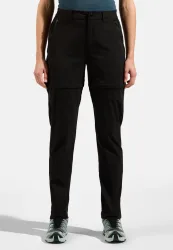Odlo Ascent Light Zip-Off Wanderhose für Damen - Wandern - schwarz, 38