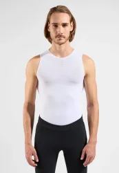 Odlo Zeroweight Performance Knit Dry Base Layer Tank für Herren - Radsport - weiss, S
