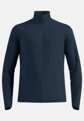 Odlo Essential Warm Mid Layer Full-Zip für Herren - Wandern, Ski & Snow - marineblau, S