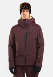 Odlo X-Alp 3L Skijacke für Herren - Ski & Snow - maron, S
