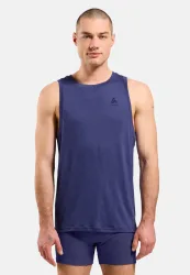 Odlo Merino 160 Base Layer Tank für Herren - Wandern, Radsport - lila, XXL