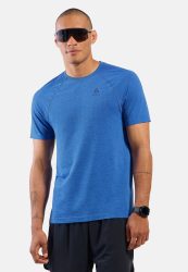 Odlo Essential Seamless Lauf-T-Shirt für Herren - Training, Running - blau, M