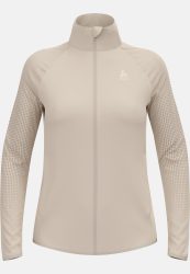 Odlo Zeroweight Warm Hybrid Laufjacke für Damen - Running - beige, M