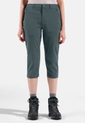 Odlo Ascent Light 3/4 Wanderhose für Damen - Wandern - grün, 34