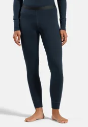 Odlo Merino 200 80th Anniversary Base Layer Tights für Damen - Wandern, Ski & Snow - marineblau, XS