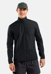 Odlo Essential Insulator Hybrid Laufjacke für Herren - Running - schwarz, S