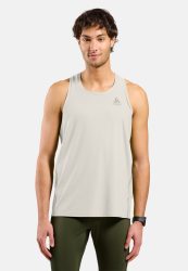Odlo Zeroweight Chill-Tec Lauf-Tank für Herren - Training, Running - beige, L