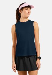 Odlo Cubic Light Tank für Damen - Wandern, Training - marineblau, S