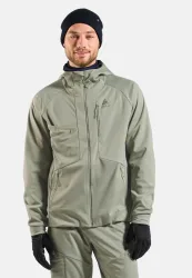 Odlo Zeroweight Windproof X Warm Langlaufjacke für Herren - Skilanglauf - grün, S