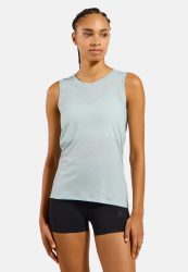 Odlo Merino 160 Base Layer Tank für Damen - Wandern, Radsport - blau, XL