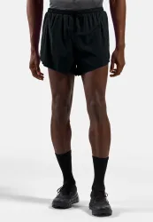 Odlo Zeroweight 3 Inch Laufshorts 2.0 mit Seitenschlitzen für Herren - Training, Running - schwarz, XXL